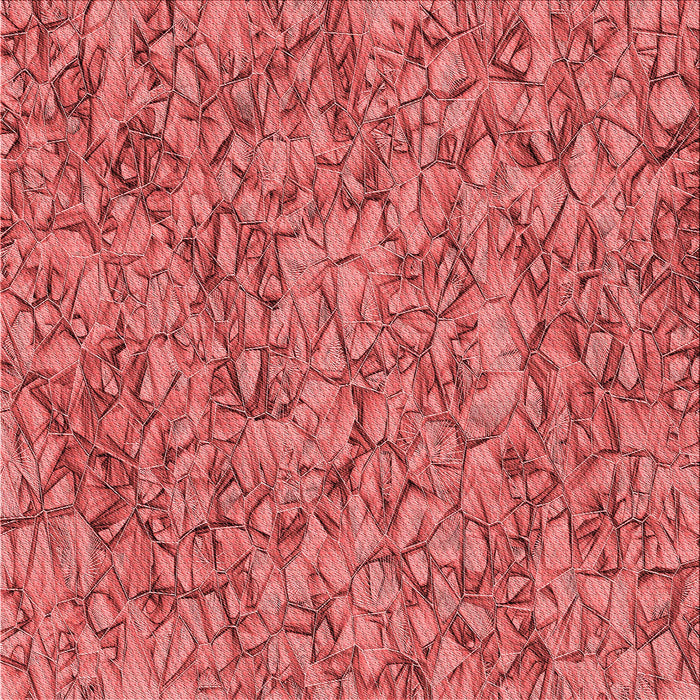 Round Patterned Red Rug, pat826rd