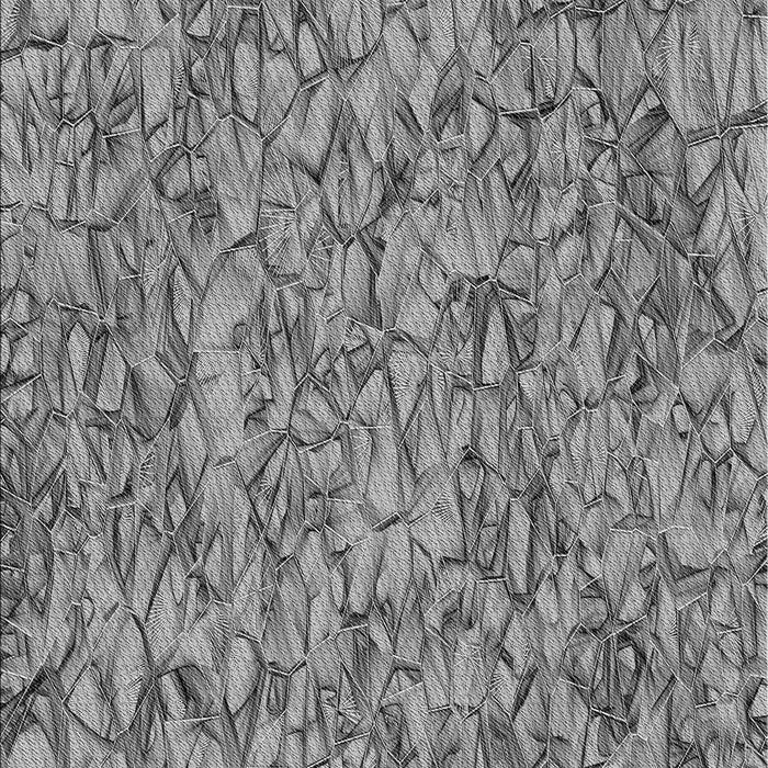 Patterned Gray Novelty Rug, pat826