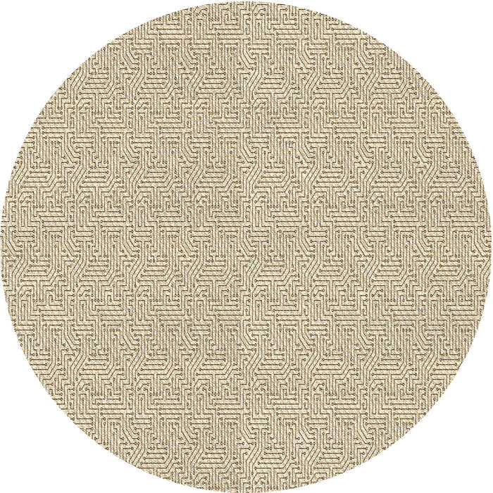 Square Machine Washable Transitional Vanilla Gold Rug in a Living Room, wshpat827brn