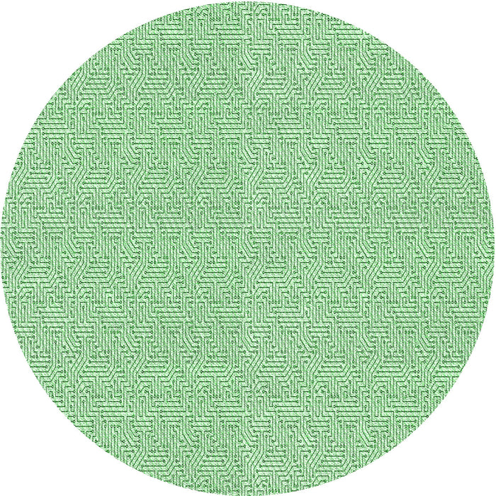 Square Machine Washable Transitional Mint Green Rug in a Living Room, wshpat827grn