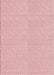 Patterned Light Rose Pink Rug, pat827rd