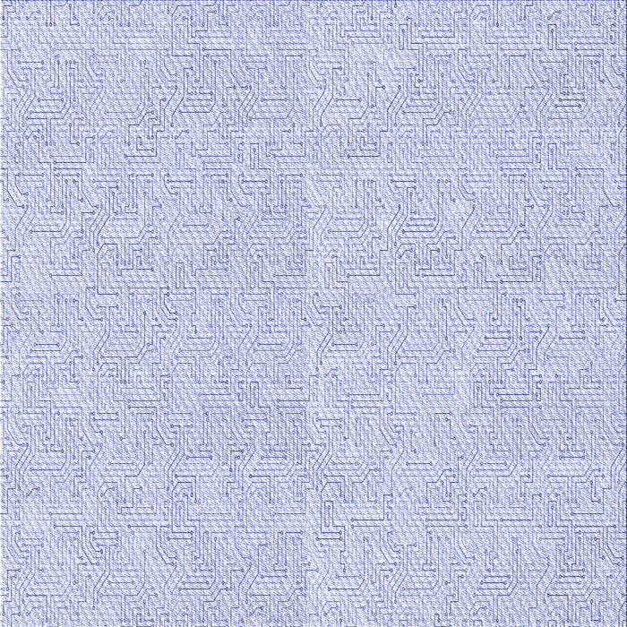 Round Machine Washable Transitional Lavender Blue Rug, wshpat828blu