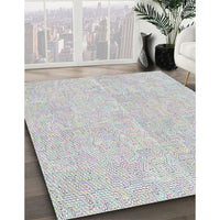 Patterned Green Novelty Rug, pat828