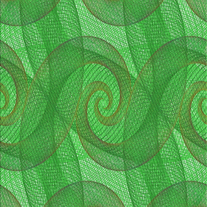 Patterned Neon Green Rug, pat829grn