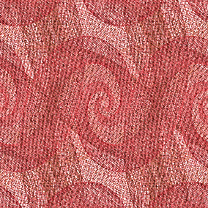 Patterned Red Rug, pat829rd