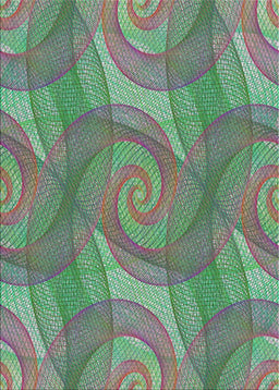 Patterned Gray Modern Rug, pat829