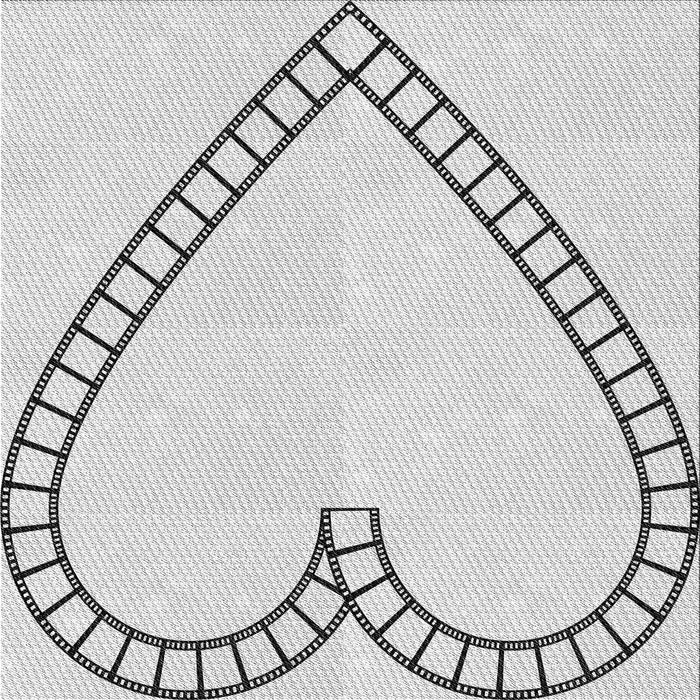 Square Patterned Off-White Novelty Rug, pat82