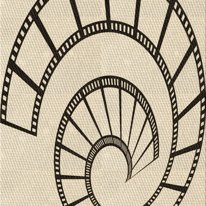 Machine Washable Transitional Wheat Beige Rug, wshpat83brn