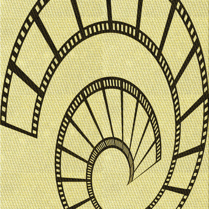 Patterned Sun Yellow Rug, pat83yw