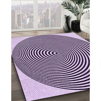 Patterned Blossom Pink Rug, pat830pur