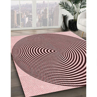 Patterned Pink Rug, pat830rd