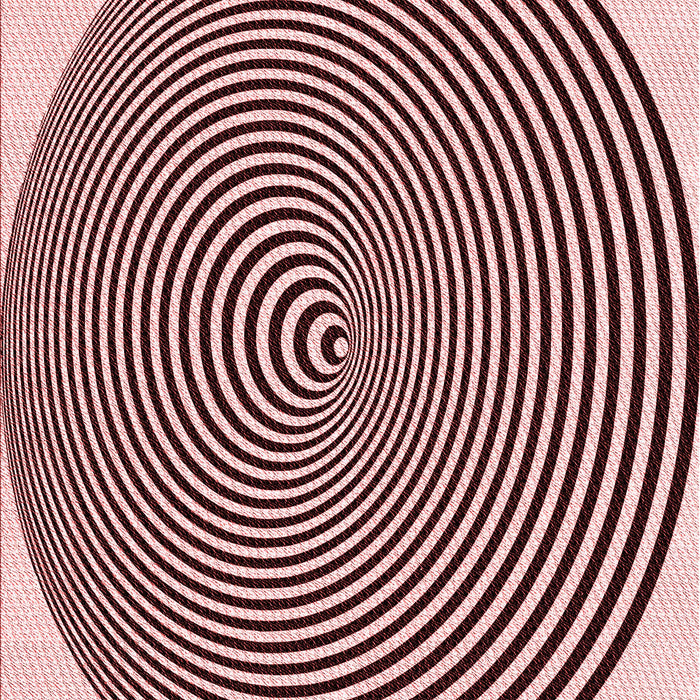 Patterned Pink Rug, pat830rd