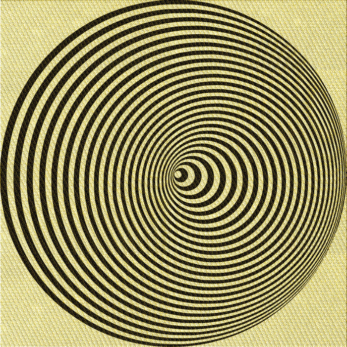 Round Machine Washable Transitional Bakers Brown Rug, wshpat830yw