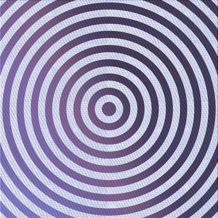 Round Patterned Purple Rug, pat831blu