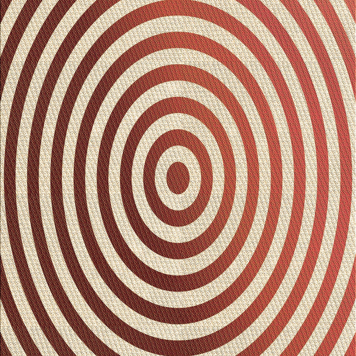 Machine Washable Transitional Red Rug, wshpat831brn