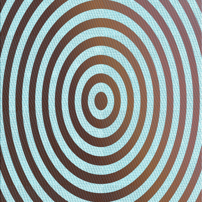 Patterned Blue Rug, pat831lblu