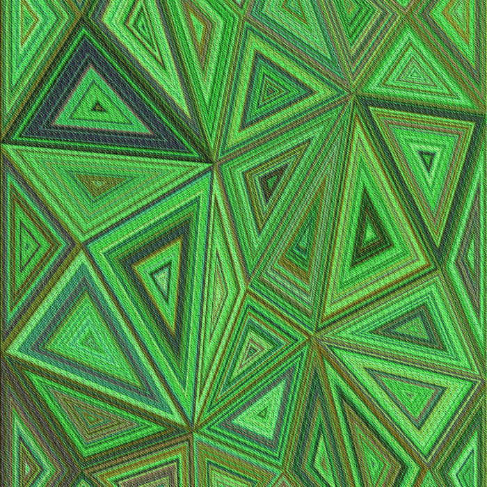 Patterned Neon Green Rug, pat832grn