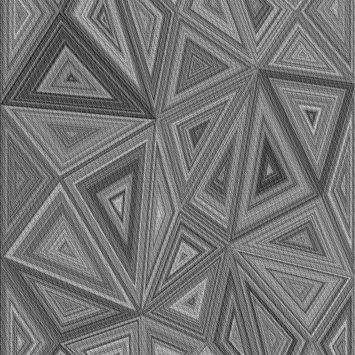 Patterned Gray Rug, pat832gry