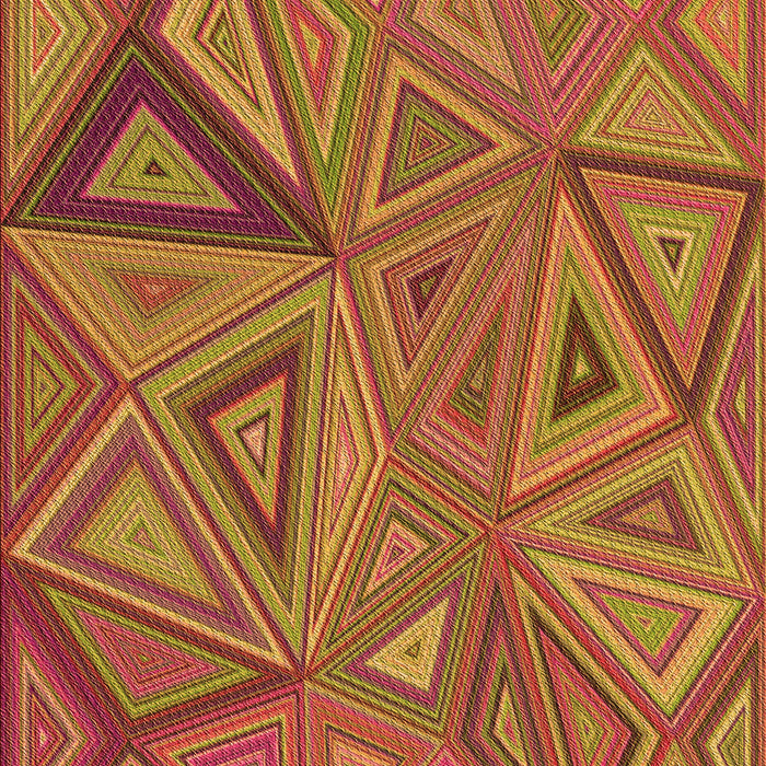 Patterned Caramel Brown Rug, pat832org