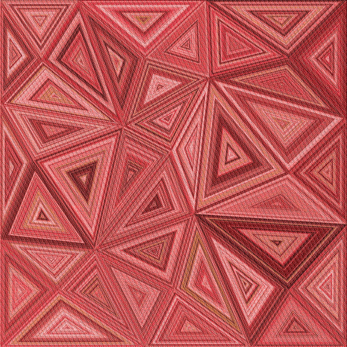 Round Machine Washable Transitional Red Rug, wshpat832rd
