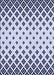 Patterned Lavender Blue Rug, pat833blu