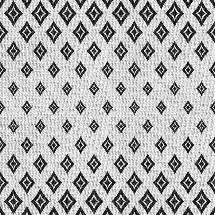 Patterned Off-White Novelty Rug, pat833