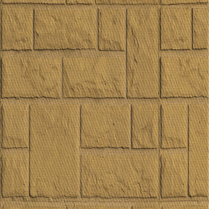 Patterned Yellow Rug, pat834brn