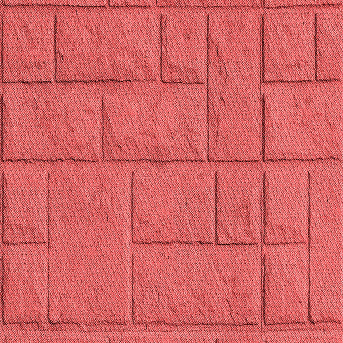 Patterned Red Rug, pat834rd