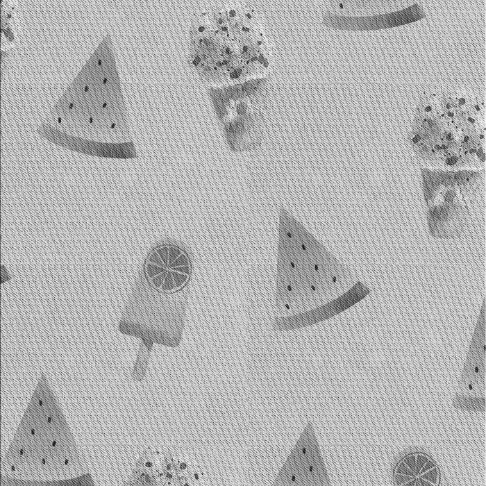 Patterned Gray Rug, pat835gry