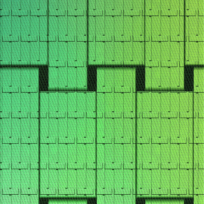 Patterned Neon Green Rug, pat837grn