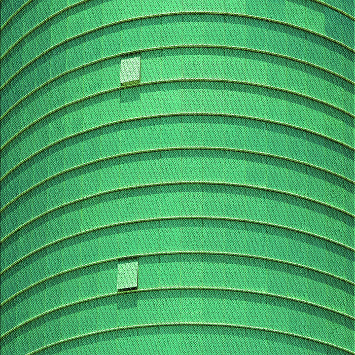 Patterned Neon Green Rug, pat838grn