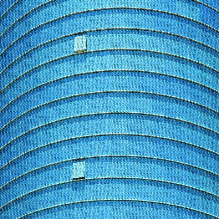 Patterned Blue Rug, pat838lblu