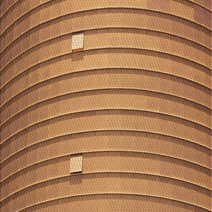 Patterned Orange Rug, pat838org