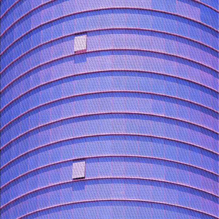 Patterned Purple Mimosa Purple Rug, pat838pur