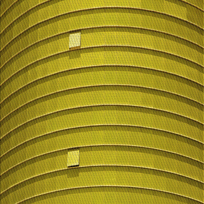 Patterned Dark Yellow Green Rug, pat838yw