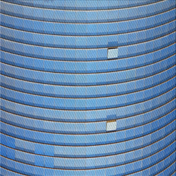 Sideview of Machine Washable Transitional Sapphire Blue Rug, wshpat838