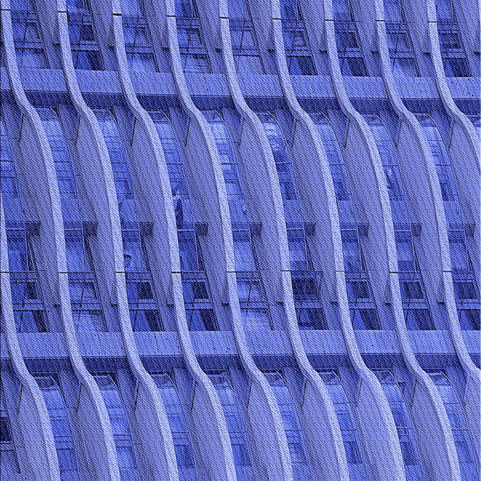 Patterned Sky Blue Rug, pat839blu