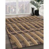 Patterned Peru Brown Rug, pat839brn