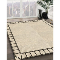 Patterned Moccasin Beige Rug, pat84brn