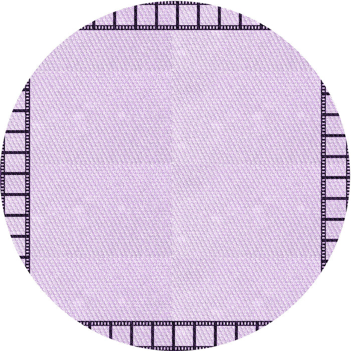 Square Patterned Lilac Purple Rug, pat84pur