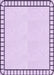 Patterned Lilac Purple Rug, pat84pur