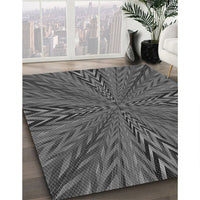 Patterned Gray Rug, pat840gry