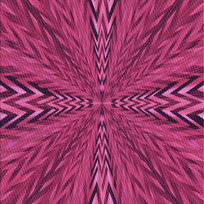 Patterned Crimson Red Rug, pat840pur