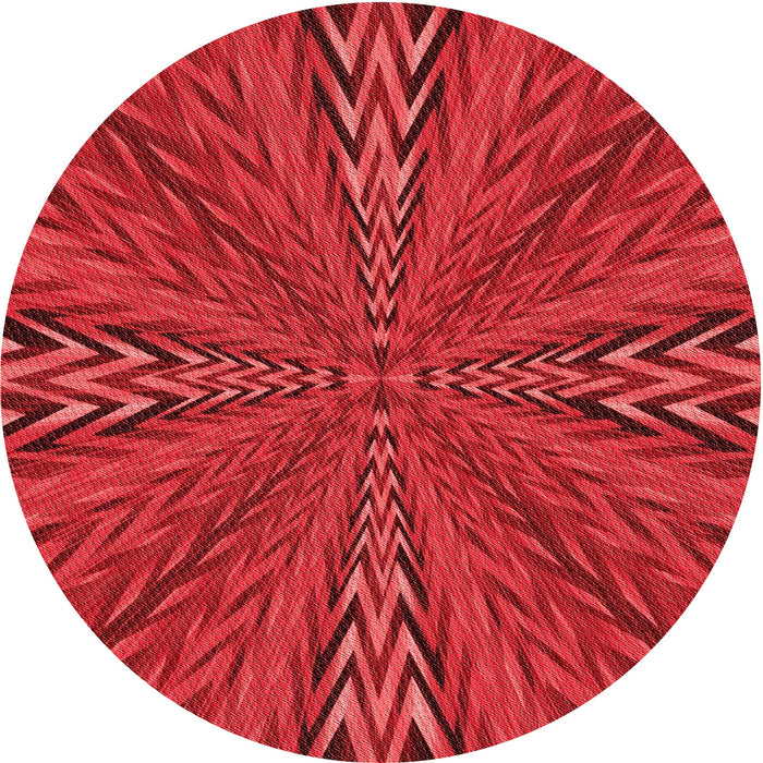 Square Machine Washable Transitional Red Rug in a Living Room, wshpat840rd