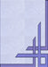 Patterned Lavender Blue Rug, pat841blu