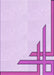 Patterned Purple Rug, pat841pur