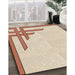 Machine Washable Transitional Peru Brown Rug in a Family Room, wshpat842brn