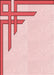 Patterned Light Rose Pink Rug, pat842rd