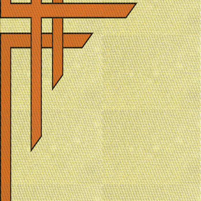 Patterned Sun Yellow Rug, pat842yw