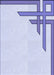 Patterned Lavender Blue Rug, pat843blu